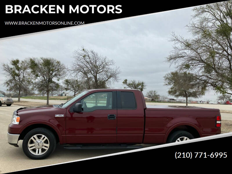 2006 Ford F-150 for sale at BRACKEN MOTORS in San Antonio TX