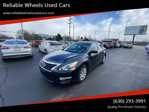 2013 Nissan Altima for sale at Reliable Wheels Used Cars in West Chicago IL