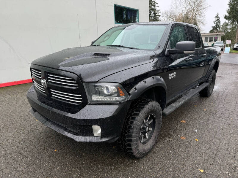 Used 2014 RAM Ram 1500 Sport with VIN 1C6RR7UT9ES207192 for sale in Kirkland, WA