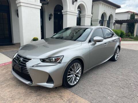 2017 Lexus IS 200t for sale at Dream Lane Motors in Euless TX