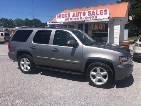 2007 Chevrolet Tahoe for sale at HICKS AUTO SALES in Moulton AL