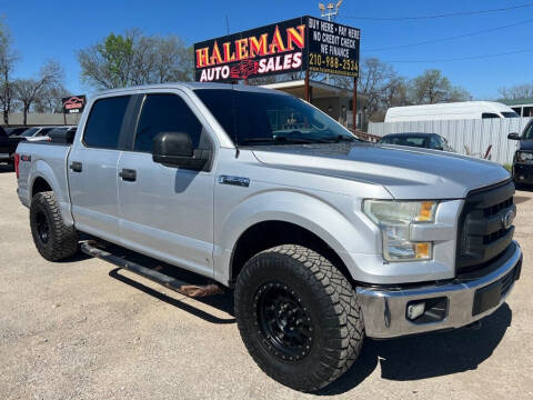 2015 Ford F-150 for sale at HALEMAN AUTO SALES in San Antonio TX