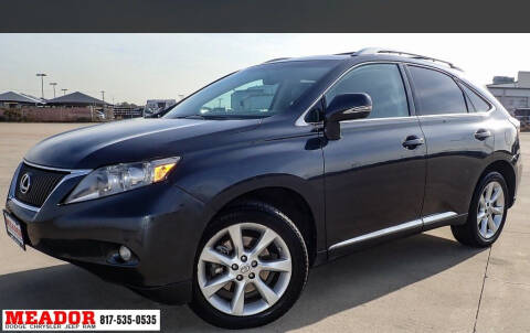 2010 Lexus RX 350 for sale at Meador Dodge Chrysler Jeep RAM in Fort Worth TX