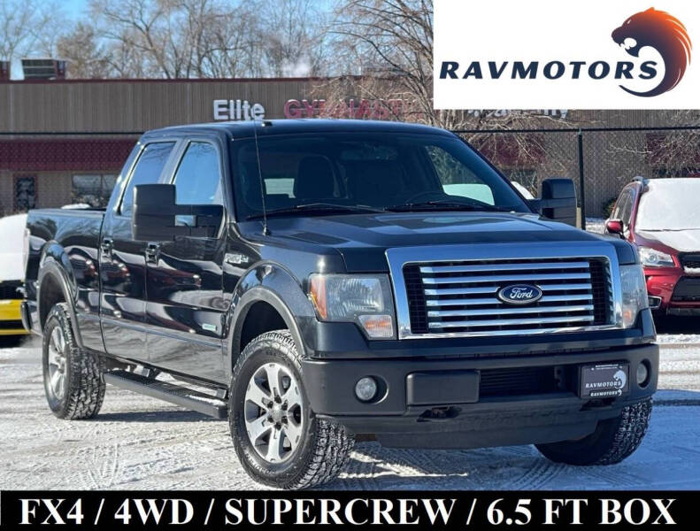 2012 Ford F-150 for sale at RAVMOTORS- Burnsville in Burnsville MN