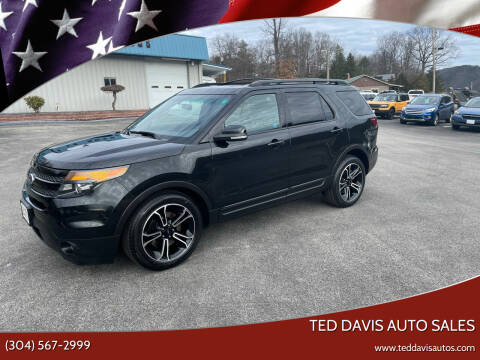 2015 Ford Explorer for sale at Ted Davis Auto Sales in Riverton WV