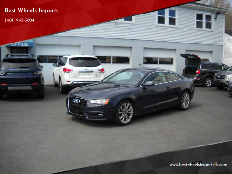 2013 Audi A5 for sale at Best Wheels Imports in Johnston RI