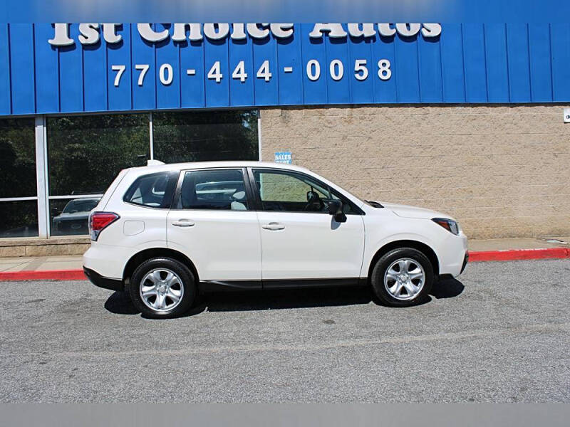 2018 Subaru Forester 2.5i