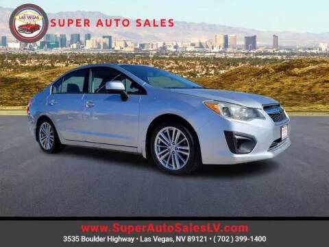 2012 Subaru Impreza for sale at Super Auto Sales in Las Vegas NV