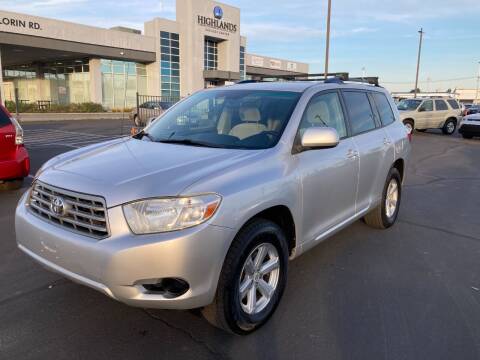 2009 Toyota Highlander for sale at Vision Auto Sales in Sacramento CA