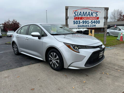 2022 Toyota Corolla Hybrid for sale at Siamak's Car Company llc in Woodburn OR