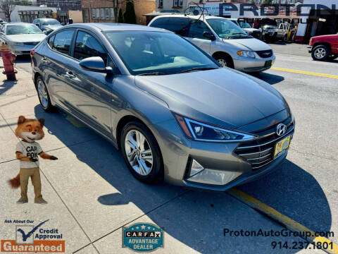 2019 Hyundai Elantra for sale at Proton Auto Group in Yonkers NY