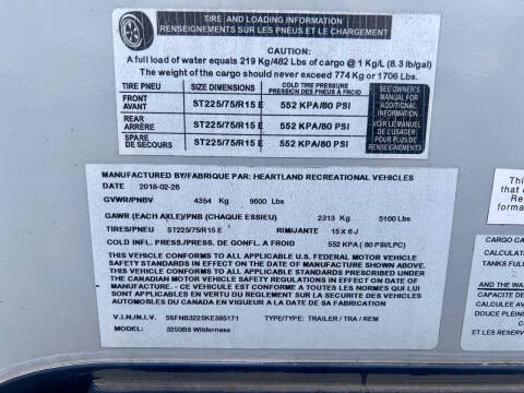 2019 Heartland Wilderness