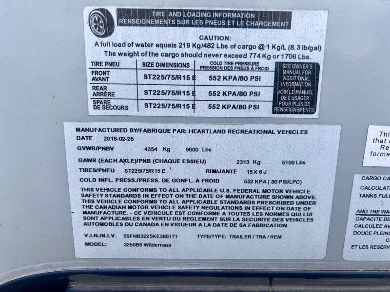 2019 Heartland Wilderness
