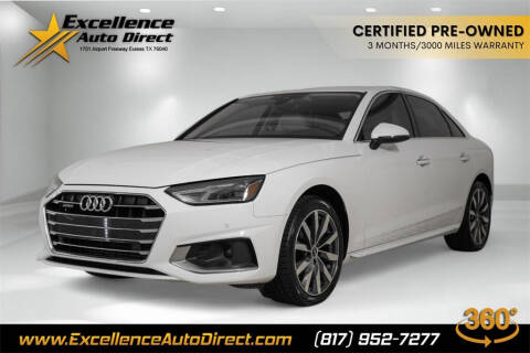 2021 Audi A4 for sale at Excellence Auto Direct in Euless TX