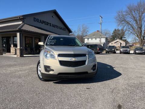 2012 Chevrolet Equinox for sale at Drapers Auto Sales in Peru IN