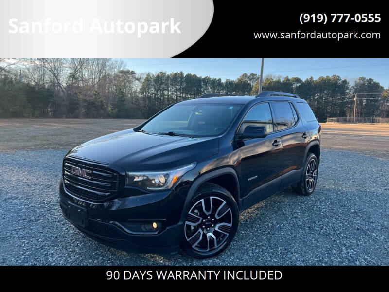 2019 GMC Acadia for sale at Sanford Autopark in Sanford NC