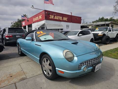 2002 Ford Thunderbird for sale at 3K Auto in Escondido CA
