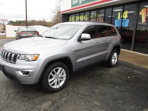 2017 Jeep Grand Cherokee for sale at Gary Simmons Lease - Sales in Mckenzie TN
