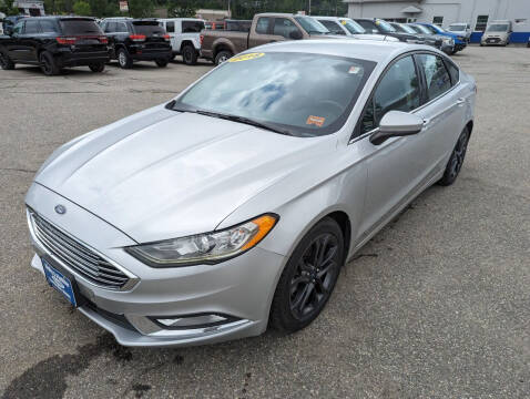 2018 Ford Fusion for sale at Ripley & Fletcher Pre-Owned Sales & Service in Farmington ME