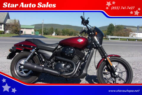 2016 Harley-Davidson STREET for sale at Star Auto Sales in Fayetteville PA