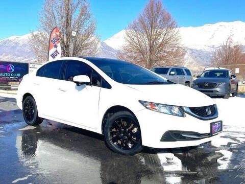 2015 Honda Civic for sale at auto club in Lindon UT