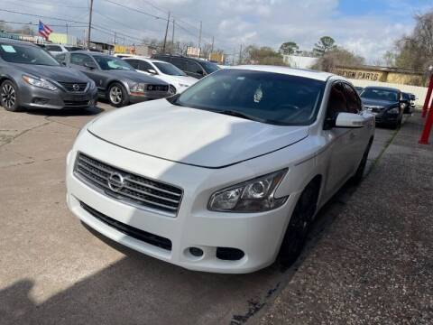 2014 Nissan Maxima for sale at Sam's Auto Sales in Houston TX