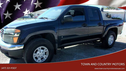 2007 GMC Canyon for sale at Town and Country Motors in Warsaw MO