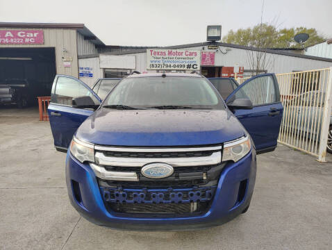 2014 Ford Edge for sale at TEXAS MOTOR CARS in Houston TX