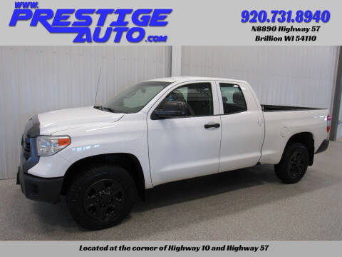 2017 Toyota Tundra for sale at Prestige Auto Sales Inc. in Brillion WI