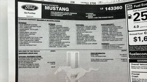 2020 Ford Mustang
