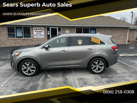 2016 Kia Sorento for sale at Sears Superb Auto Sales in Corbin KY