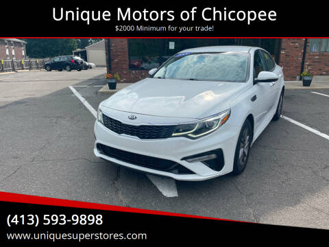 2020 Kia Optima for sale at Unique Motors of Chicopee in Chicopee MA