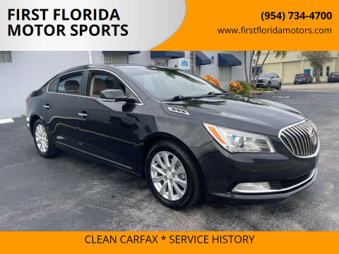 2015 Buick LaCrosse for sale at FIRST FLORIDA MOTOR SPORTS in Pompano Beach FL