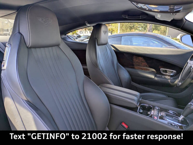 2016 Bentley Continental GT V8