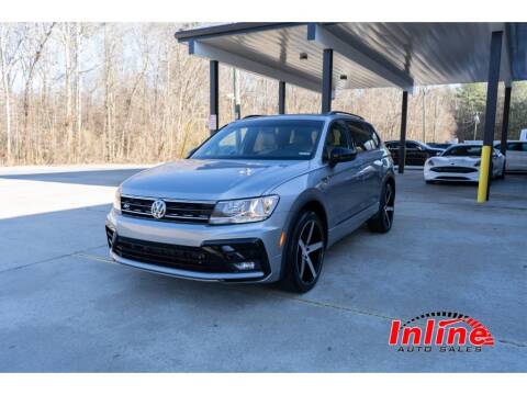 2021 Volkswagen Tiguan for sale at Inline Auto Sales in Fuquay Varina NC