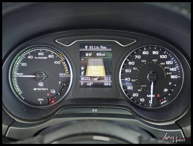 2018 Audi A3 Sportback e-tron