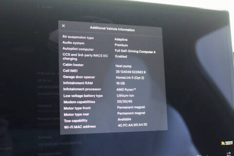 2023 Tesla Model X Standard Range