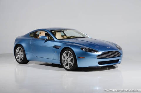 2008 Aston Martin V8 Vantage for sale at Motorcar Classics in Farmingdale NY