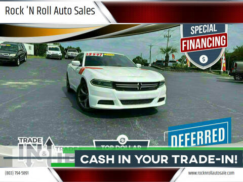 2015 Dodge Charger for sale at Rock 'N Roll Auto Sales in West Columbia SC