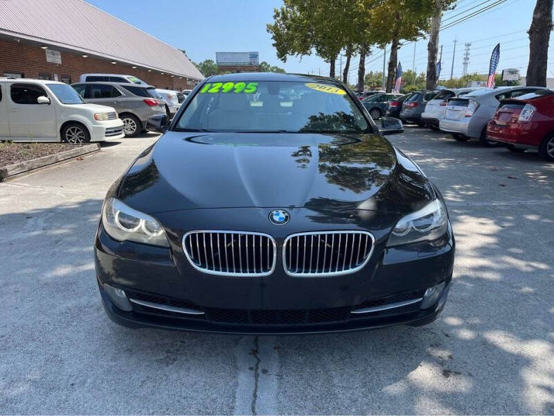 Used 2013 BMW 5 Series 535i with VIN WBAFR7C55DC822990 for sale in Wilmington, NC