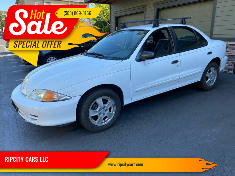 2002 Chevrolet Cavalier for sale at RIPCITY CARS LLC in Portland OR