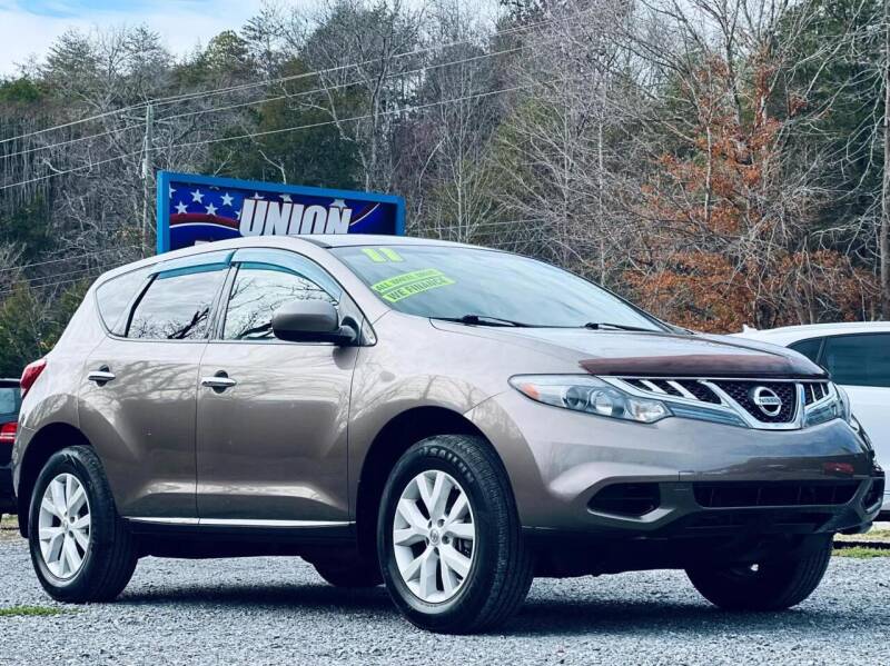 2011 Nissan Murano for sale at Union Motors in Seymour TN