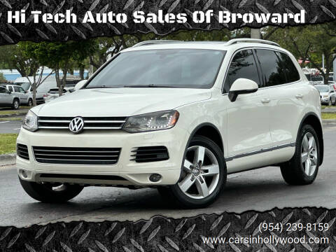 2012 Volkswagen Touareg for sale at Hi Tech Auto Sales Of Broward in Hollywood FL