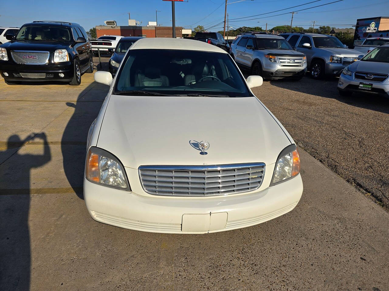 2002 Cadillac DeVille for sale at Mac Motors in Arlington, TX