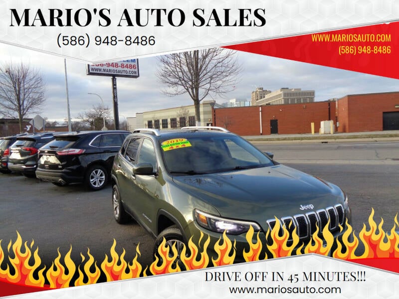 2019 Jeep Cherokee for sale at MARIO'S AUTO SALES in Mount Clemens MI