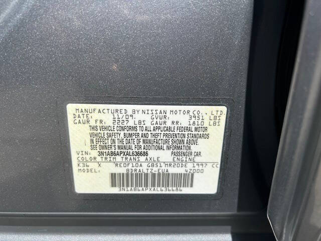 2010 Nissan Sentra 2.0 S