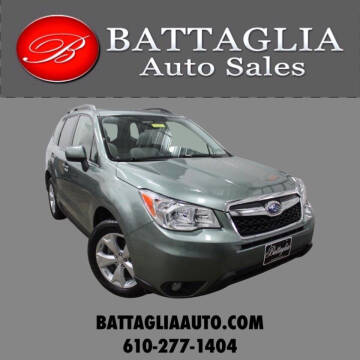 2014 Subaru Forester for sale at Battaglia Auto Sales in Plymouth Meeting PA
