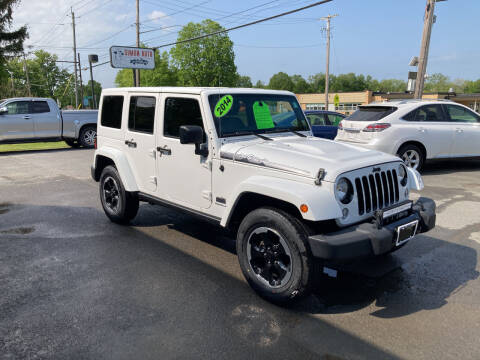 2014 Jeep Wrangler Unlimited for sale at JERRY SIMON AUTO SALES in Cambridge NY