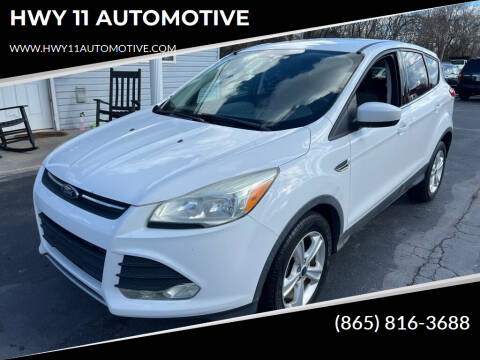 2015 Ford Escape for sale at HWY 11 AUTOMOTIVE in Lenoir City TN
