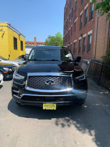 2018 Infiniti QX80 for sale at Hartford Auto Center in Hartford CT